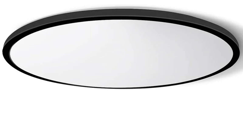 12 Inch 24W White / Black Round Ceiling Light – AC 220–240V | 3000K / 4500K / 5000K / 6500K | Flush Mount Ceiling Light for Modern Home Lighting | 1-Pack – Local Stock (UK)