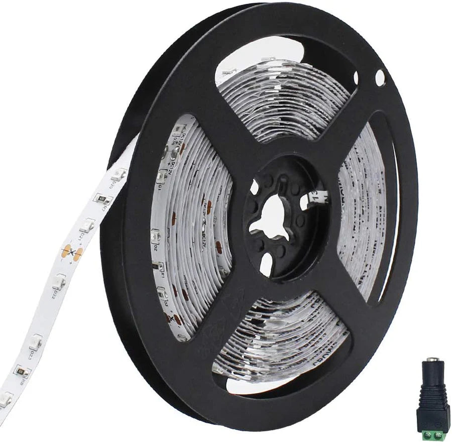 LightingWill 850nm SMD2835 DC12V IR LED Strip Light – 60/120/240 LEDs/m, 5 Meters, IP00/IP65