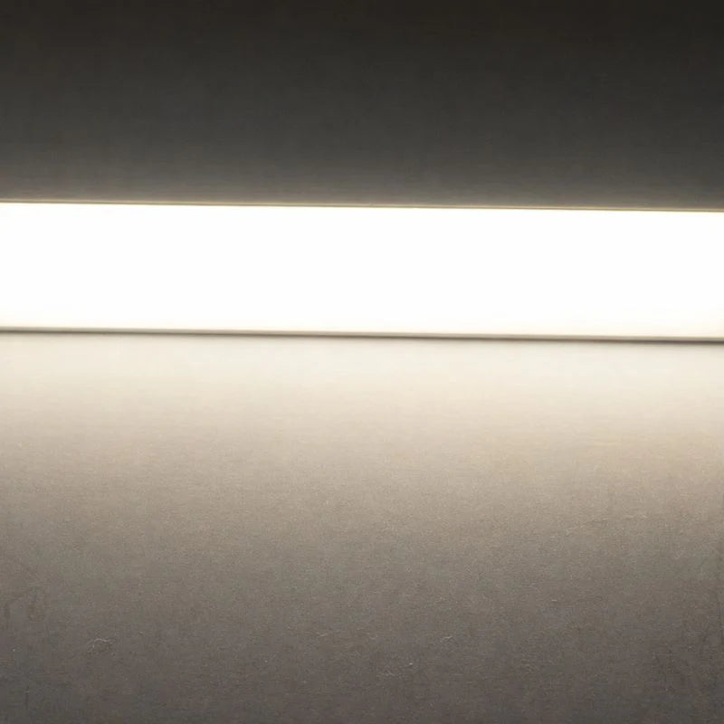 V02 Black Aluminum Rigid LED Strip Light - 16×16mm | DC12V | SMD5630 72 LEDs/M | 0.5M/1M | Warm White / Natural White / Cool White | Black Finish | Non-Waterproof | for Indoor Accent & Display Lighting | 10 / 50PCS