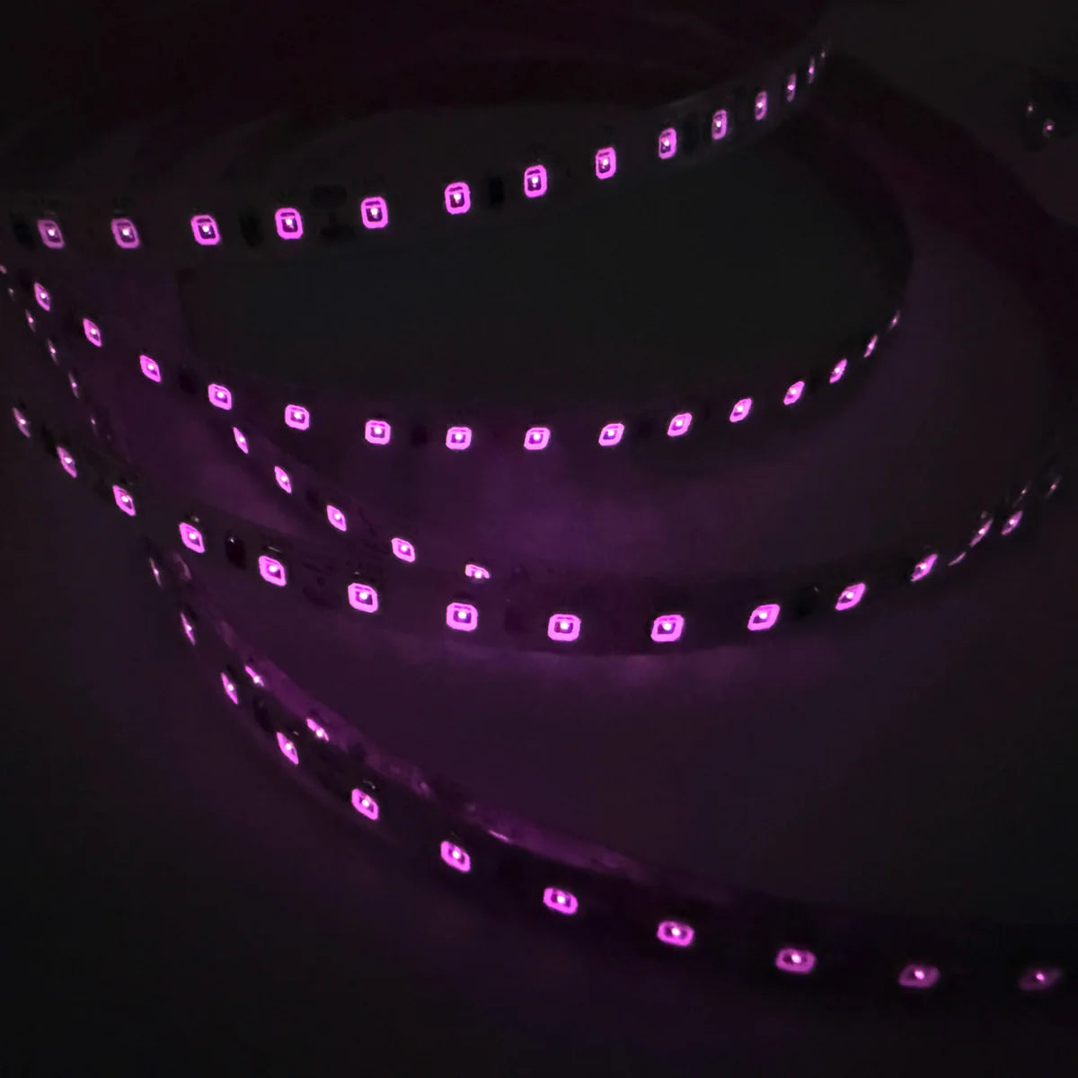 LightingWill 940nm SMD2835 DC12V IR LED Strip Light – 60/120/240 LEDs/m, 5 Meters, IP00/IP65