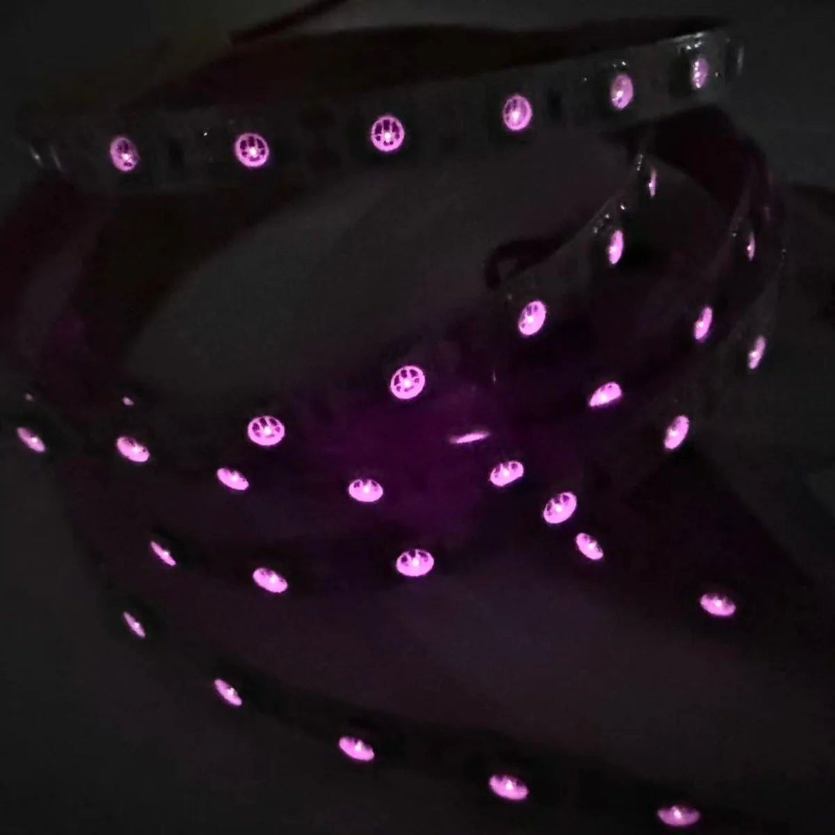 LightingWill 940nm SMD5050 DC12V IR LED Strip Light – 30/60/120 LEDs/m, 5 Meters, IP00/IP65