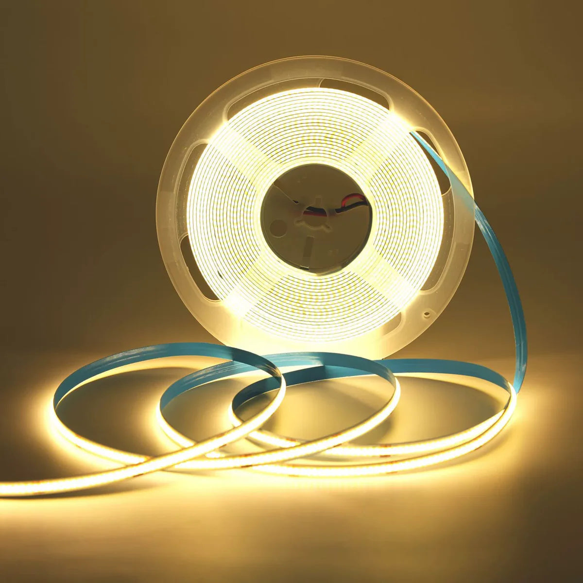 COB LED Strip Light 12V/24V 528LEDs/M, 10mm Flexible Dot-Free LED Tape, CRI90+ Non-Waterproof, 3000K / 4000K / 6500K for Cabinet Kitchen Lighting, 5M/10M Pack