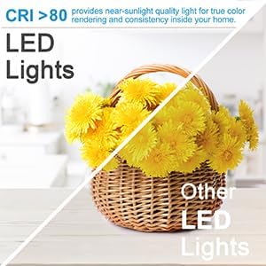ECO-1 Series Frosted LED Downlight – Silver Housing – TRIAC Dimmable – 3W/5W – 4-Pack – 2700K–6000K – 100–130V