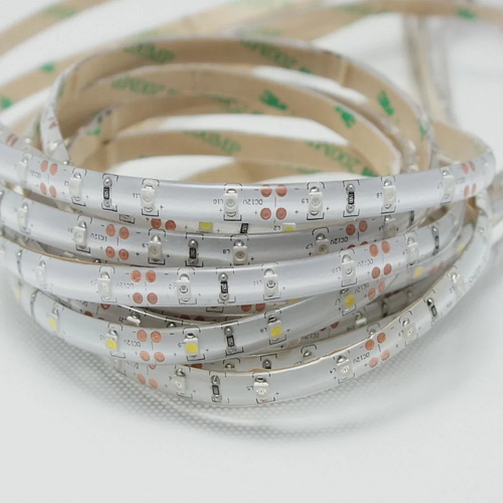 LightingWill 810nm SMD2835 DC12V IR LED Strip Light – 60/120/240 LEDs/m, 5 Meters, IP00/IP65