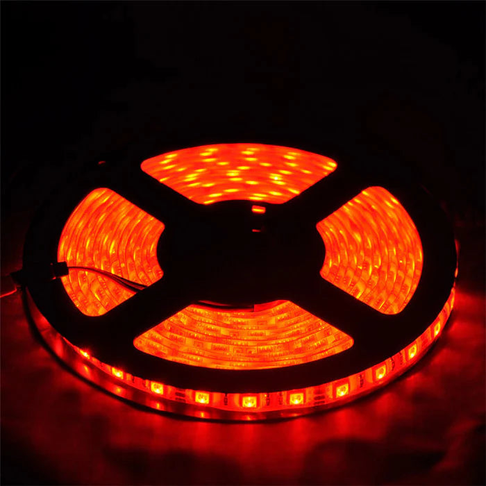 LightingWill 10MM SMD5050 RGB LED Strip Light - DC12V | 60 / 120 LEDs/M | 10mm PCB | IP00 / IP65 / IP67 | 5/50M | for Mirror, Kitchen Cabinet, Bedroom