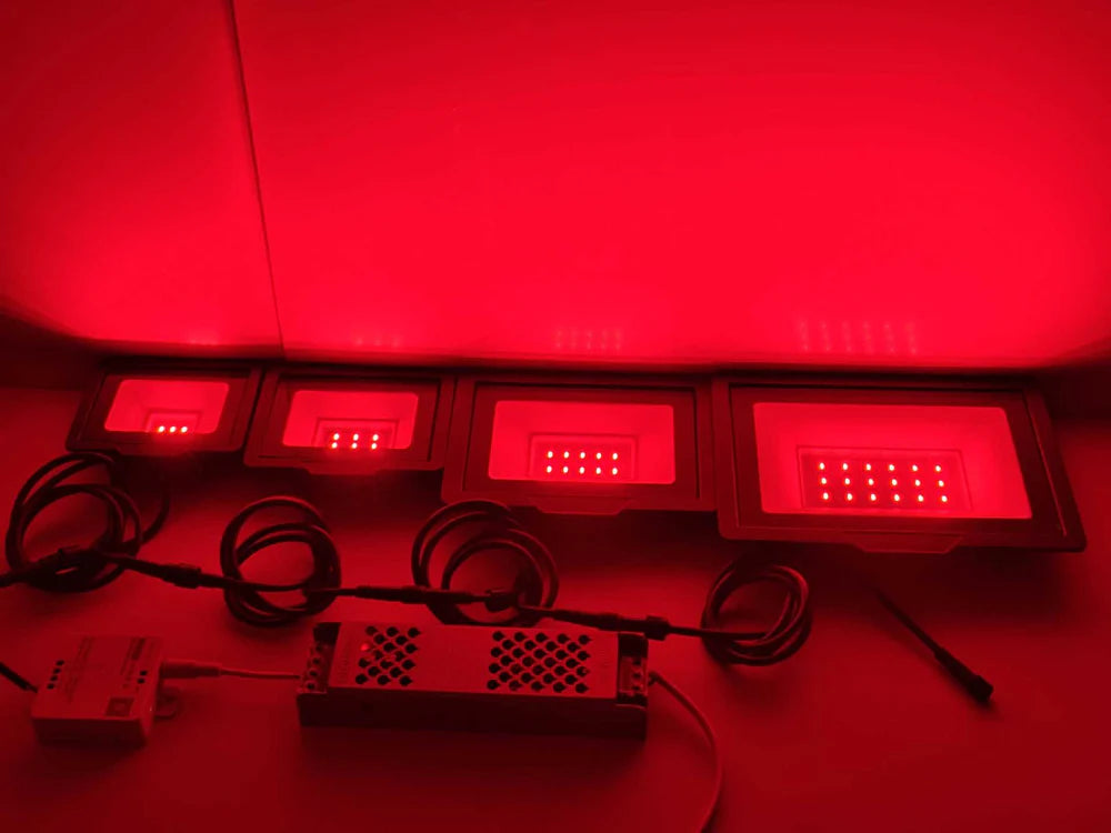 LightingWill FL-IC Series RGBIC LED Flood Light 10W-50W WS2811 Addressable IP66 24V DC Outdoor Landscape Light Aluminum Housing Wall Wash Stage Lighting 2/10-Pack