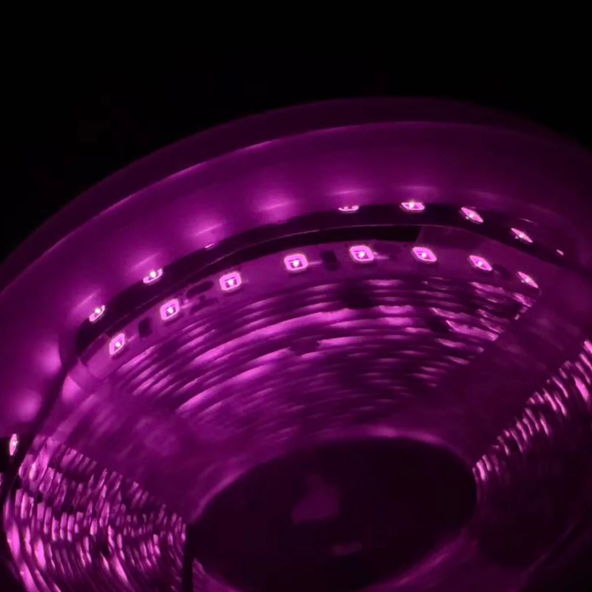 LightingWill 850nm SMD2835 DC12V IR LED Strip Light – 60/120/240 LEDs/m, 5 Meters, IP00/IP65