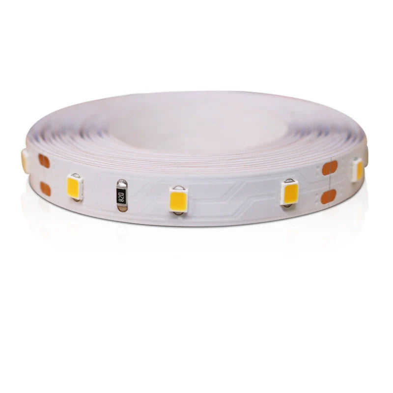 LightingWill DC12V SMD2835 Full Spectrum LED Strip Light 60LEDs/m 300 LEDs 10W/m, CRI 97+ High CRI LED Tape 2700K–6500K, 8mm PCB IP00/IP67 for Mirror, Kitchen Cabinet, Bedroom, 5/50M