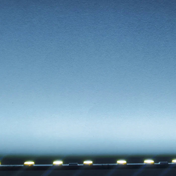 LightingWill SMD2835 10MM Wide Rigid LED Strip Light – DC12V / 24V | 12W/M | 120 LEDs/M | 10mm PCB | 1Meter Length | Warm White / Natural White / Daylight White / Cool White / Blue / Red / Green | High Brightness Indoor Lighting | 10 / 50PCS