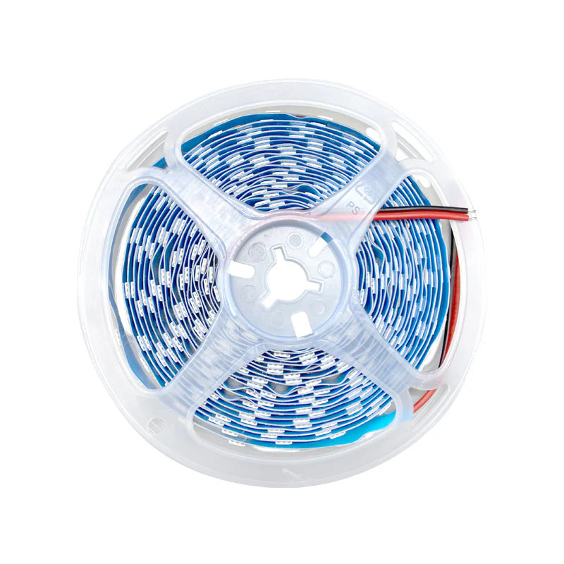 SMD5050 Single Color LED Strip Light | 5M | DC 12V | 60 LEDs/m | 10mm PCB | High Brightness Low Voltage LED Tape | IP00 / IP67 | Warm White / Natural White / Cool White