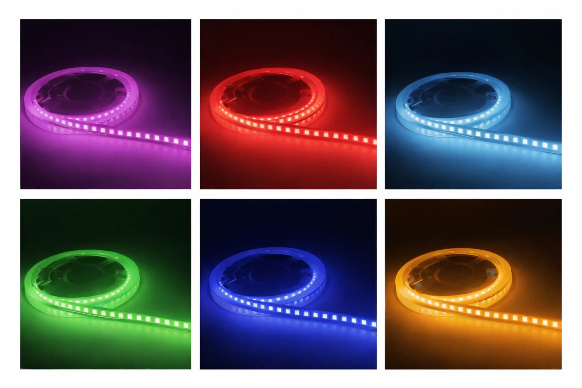 SMD5050 Single LED Strip Light 5M DC 12V 60 LEDs m 10mm PCB High Brightness Low Voltage LED Tape IP00 IP67 Red Green Yellow Pink