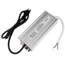 Waterproof IP67 LED Power Supply 110V AC to 12V DC Driver Transformer 3-Prong Plug 3.3 Feet Cable for Outdoor usage