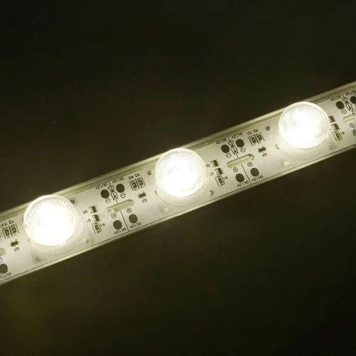 LightingWill 1M DC12V High Brightness Rigid LED Strip Light – 22W | SMD3030 18LEDs/M | 25mm PCB | Warm White / Natural White / Daylight White / Cool White | IP00 / IP65 | for Side-Emitting Light Box | 10 / 50PCS