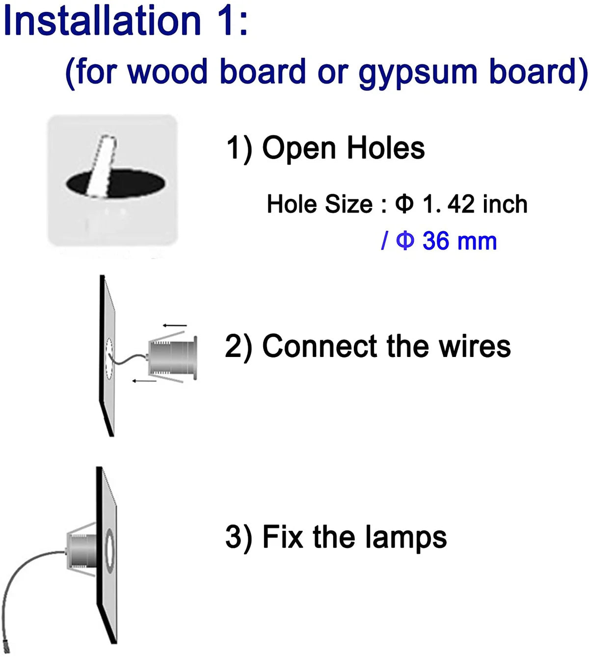 3W 3-LED Underwater Pool Lights – DC 12V / 24V Low Voltage | 3W | Stainless Steel & Aluminum Submersible Lights | IP68 Waterproof | Red / Green / Blue / 3000K / 4000K / 6000K for Pool, Fountain & Pond Lighting |  8 / 10-Pack
