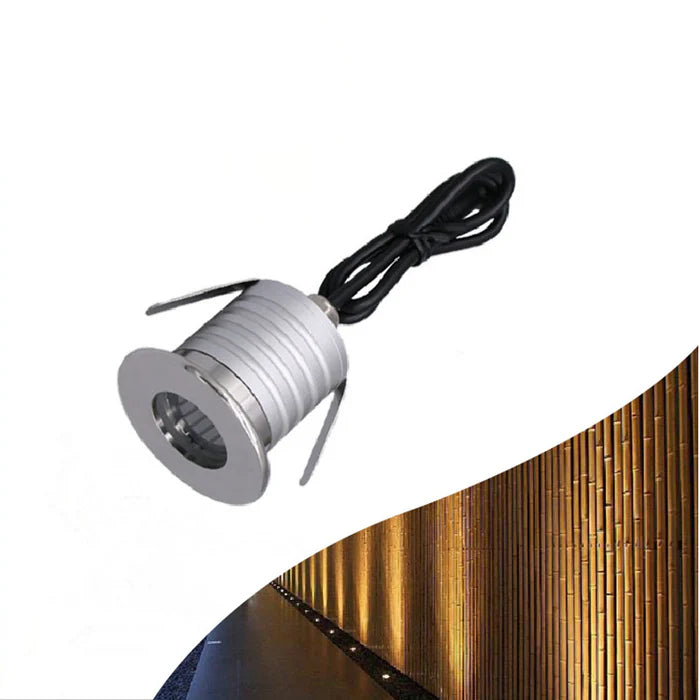 8/10-Pack Anti-Glare Grille Low Voltage LED Step Lights – 3000K / 4000K / 6000K | 1W / 3W | DC12–24V | IP67 Waterproof Stainless Steel Anti-Glare Step & Path Lights