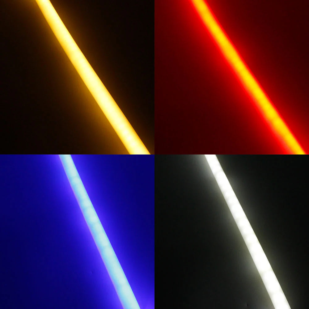 S13D Neon Light Housing – ⌀13mm | Silicone LED Channel System | 5mm PCB Width | IP67 Waterproof | 16.4FT/5M*1/16.4FT/5M*5 | Local Stock US/UK/DE