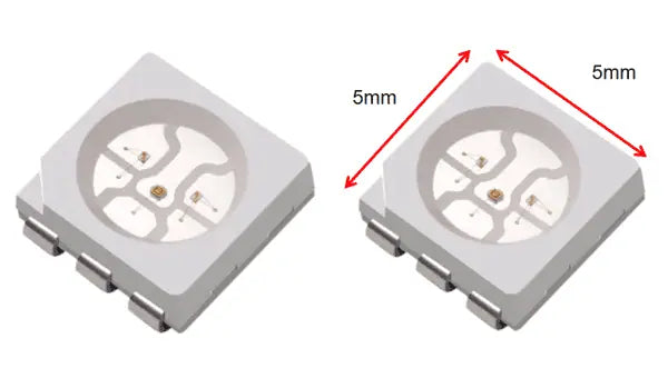 660–670nm Red LED Emitters – Deep Red LED Chips for Photobiomodulation & Plant Growth | Pack of 1000 / 4000 | 0.2W / 0.5W | Gold Wire | SMD2835 / SMD5050