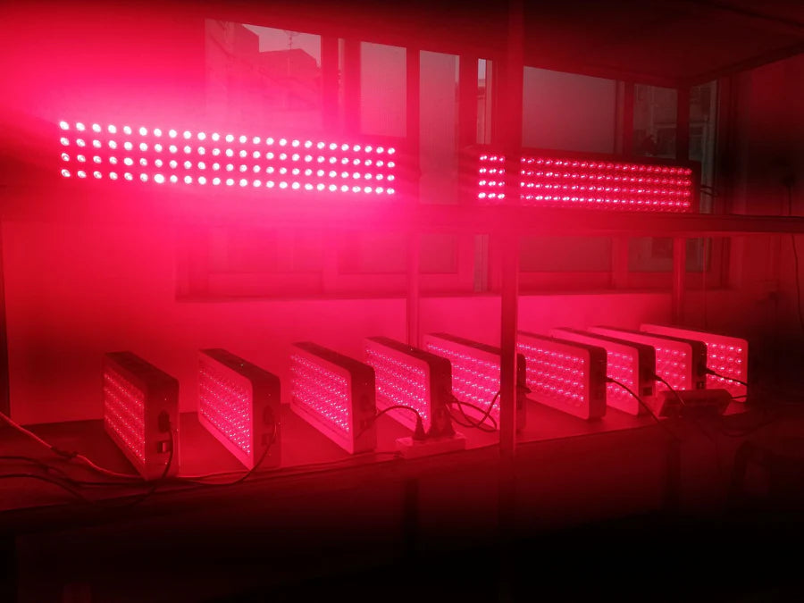 ALW-PRO5000 Red LED Light Therapy Panel, 1250W Deep Red 660nm & Near Infrared 850nm with Electrical Mobile Stand LED Light Therapy