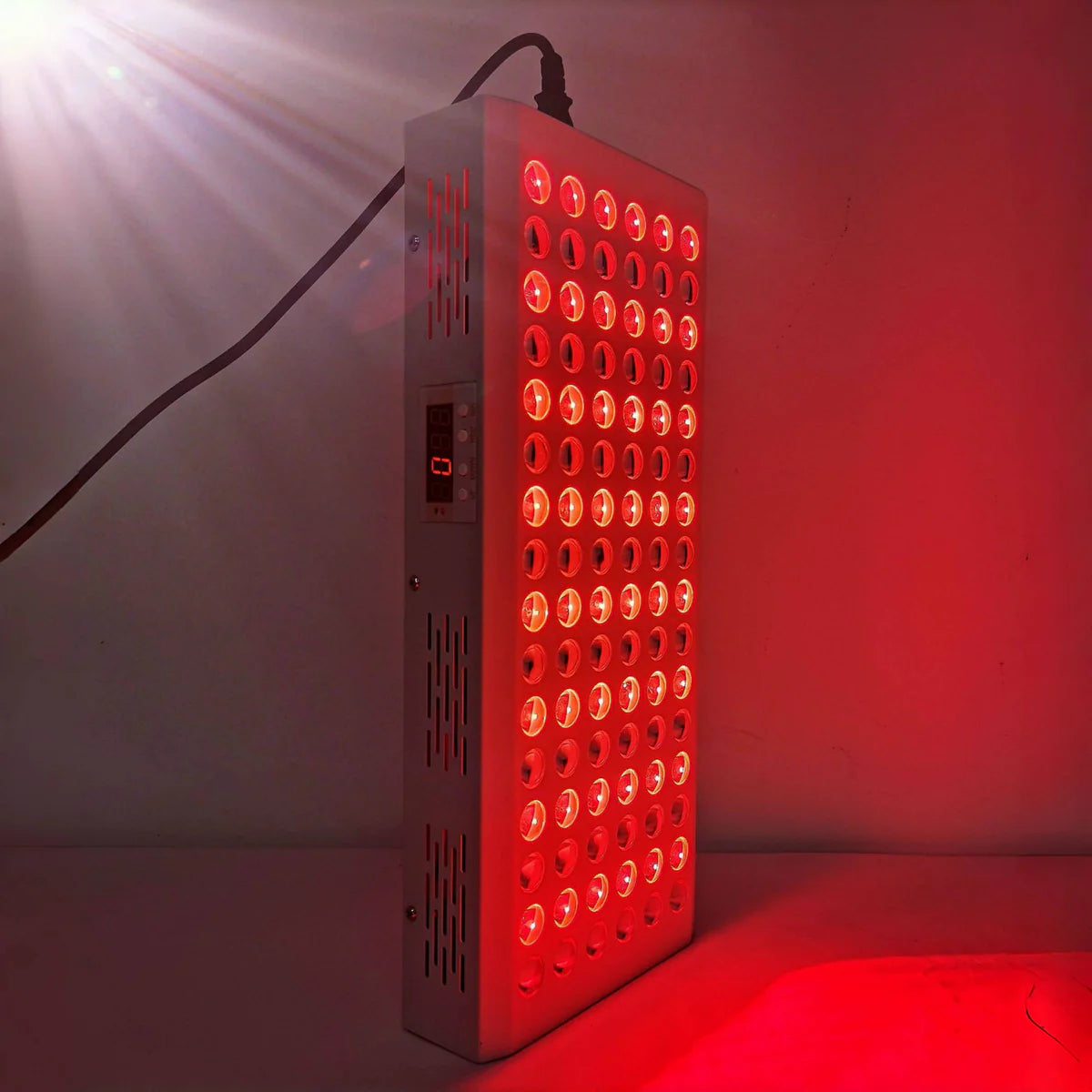 ALW-PRO Series Large Panel Infrared Therapy Lamp – 140W / 260W / 420W | Dual Chip Red & IR | Touch Control with Timer & Pulse Dimming | 30° Lens | AC85–265V | Hanging Rope & Goggles Included | for Skin Care | US / EU / UK / AU Plug