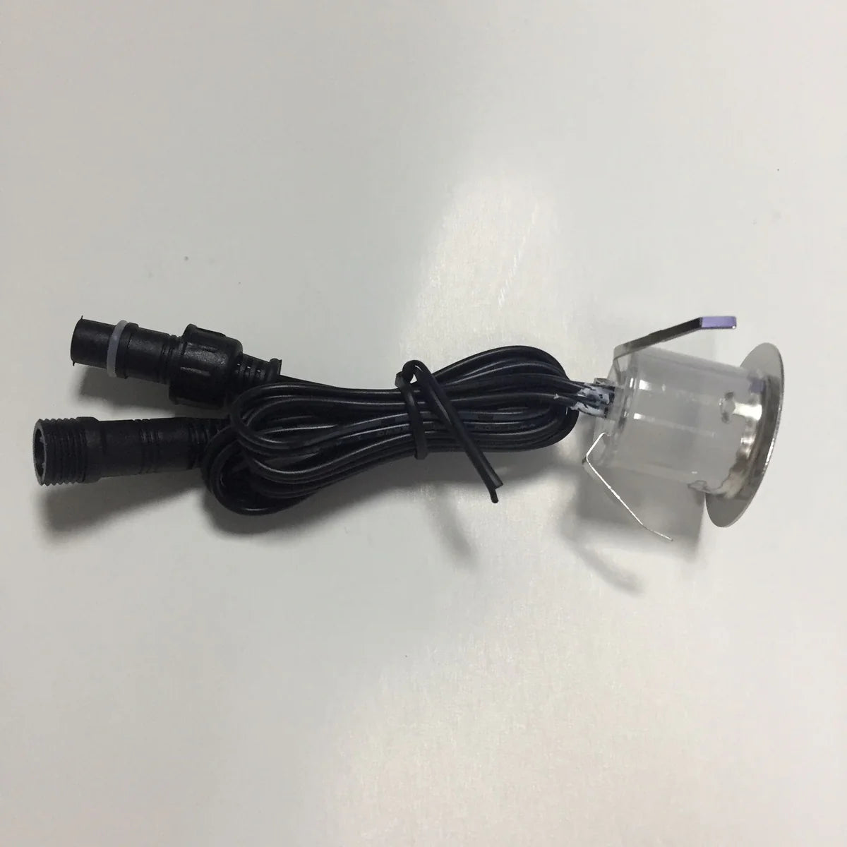 10-Pack Recessed LED Deck Lights – 0.6W Each | Warm White / Natural White | AC100–265V Input with Power Adapter | US / EU / UK / AU Plug Options | IP67 Waterproof Inground Step Lights Kit for Deck, Garden, Yard, Stairs & Pathway Lighting