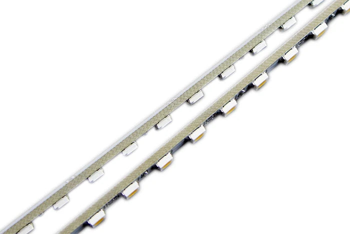 LightingWill SMD2835 4MM Wide Rigid LED Strip Light – DC12V / 24V | 12W/M | 120 LEDs/M | 4mm PCB | 1Meter Length | Warm White / Natural White / Daylight White / Cool White / Blue / Red / Green | High Brightness Indoor Lighting | 10 / 50PCS
