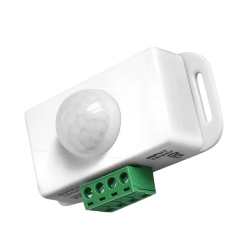 LightingWill LED Strip Motion Sensor Switch DC12V 24V 6A PIR Motion Detector Controller for LED Strips