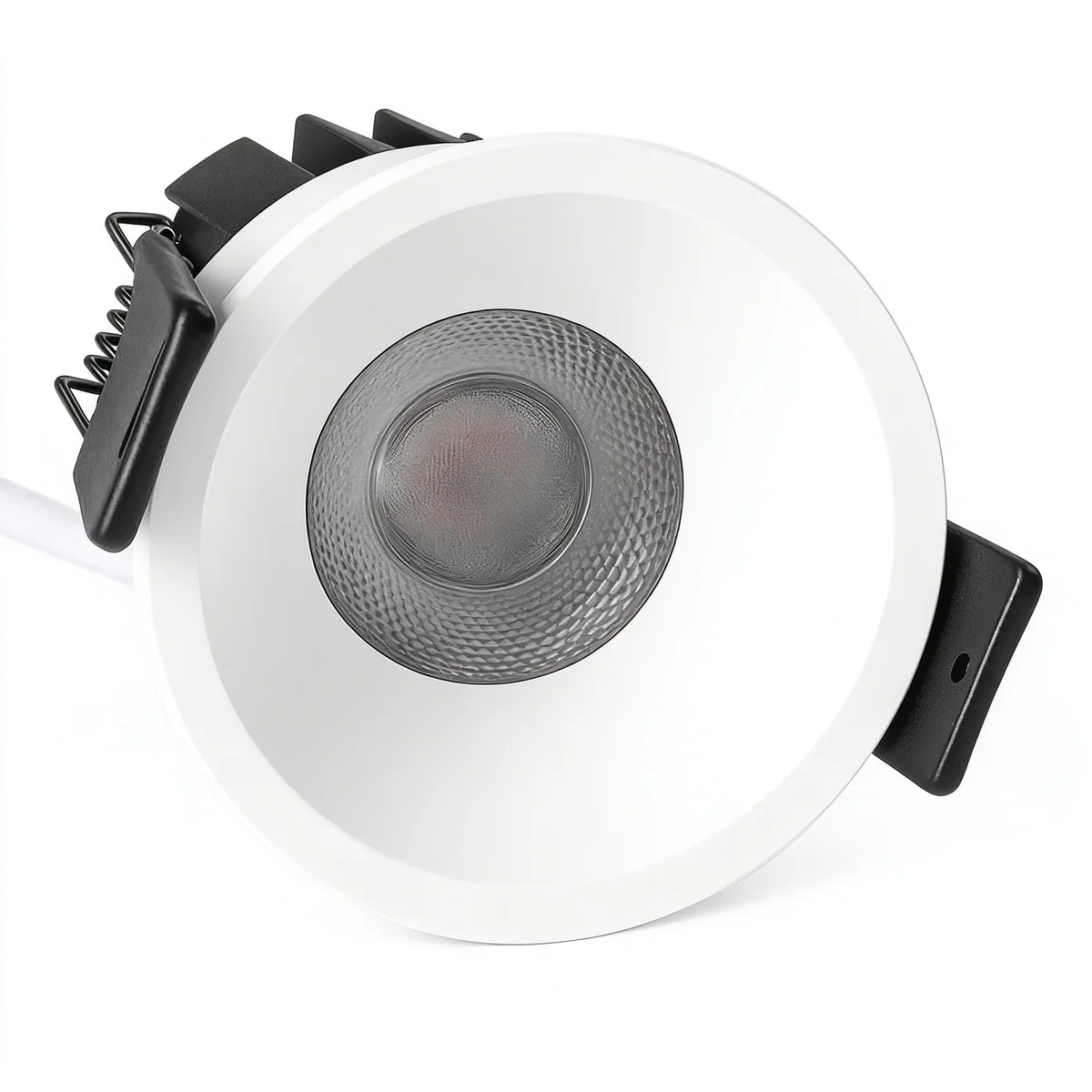 CDG US Angled Reflector 7W Deep Anti Glare Full Spectrum LED Downlight 90–140V 4 12 Pack 5CCT Adjustable 24° Beam Housing CRI>97 Architectural Recessed Lighting
