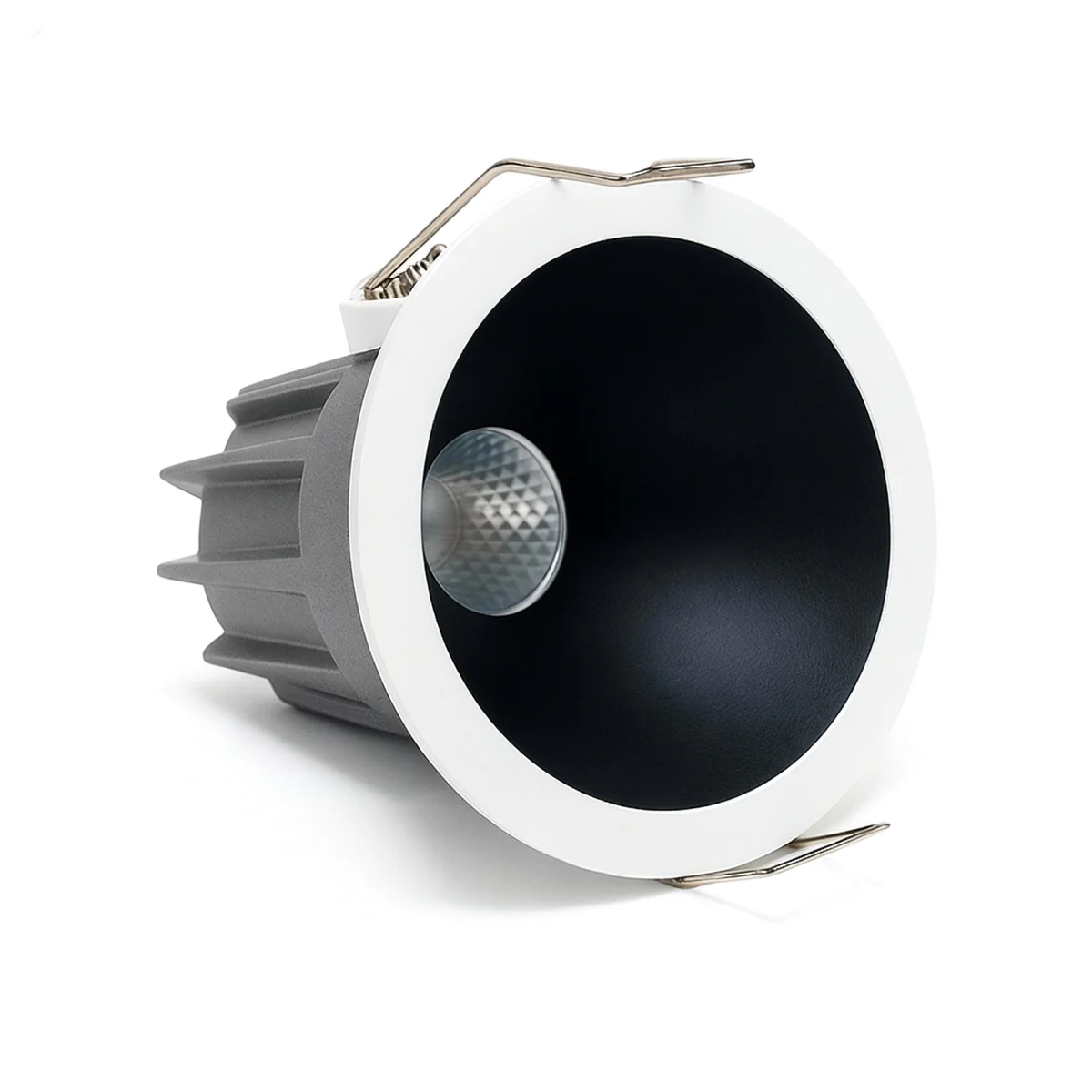 CDG EU Reflector 5W Deep Anti Glare Full Spectrum LED Downlight 200–240V 4 12 Pack 3000K 4000K 5000K 24° Beam White Housing CRI>95 Architectural Recessed Lighting